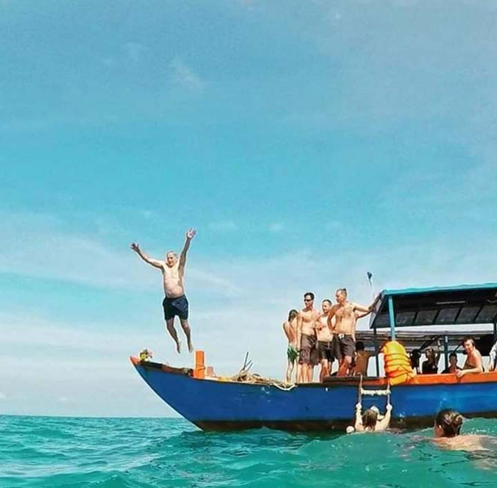 Adventure Adam boat trips on Koh Rong island in SihanoukVille, Cambodia
