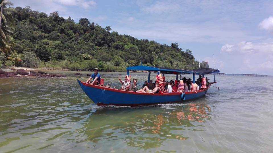 Adventure Adam boat trips on Koh Rong island in SihanoukVille, Cambodia