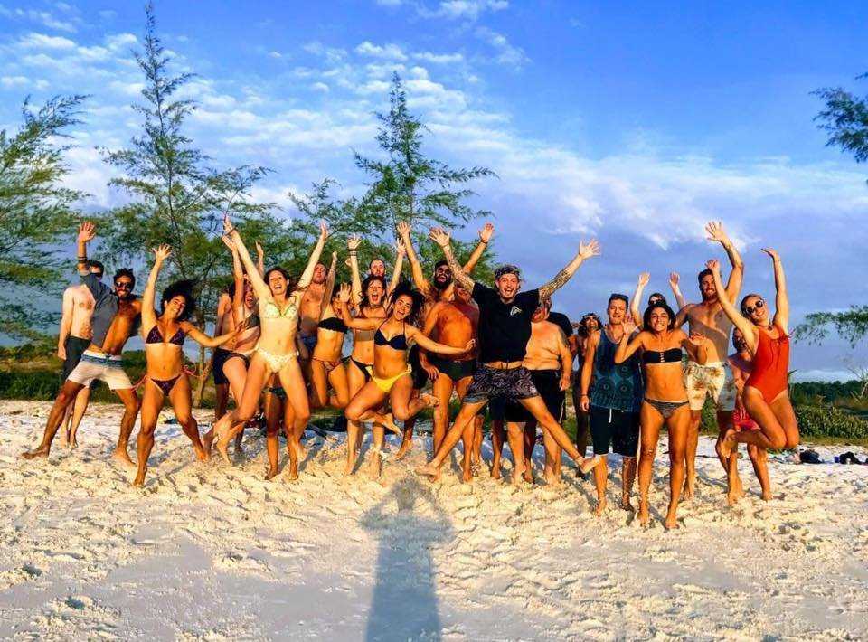 Adventure Adam boat trips on Koh Rong island in SihanoukVille, Cambodia