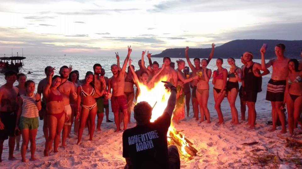 Adventure Adam boat trips on Koh Rong island in SihanoukVille, Cambodia