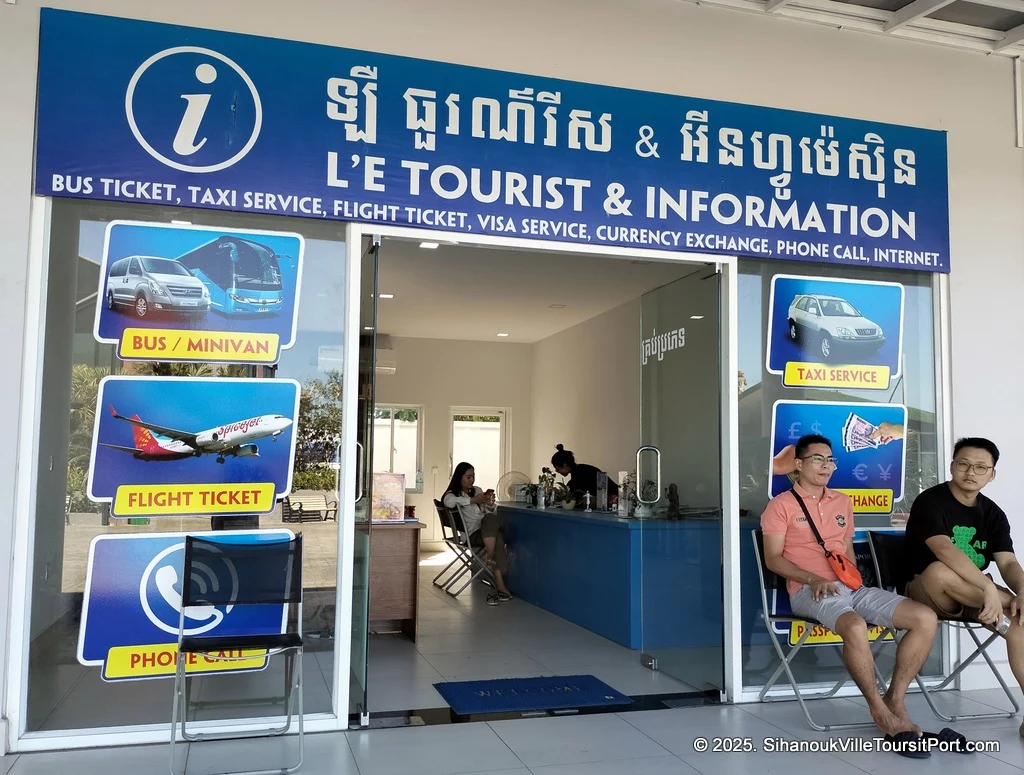 SihanoukVille Tourist Port in Cambodia. Ferry to the Cambodian Islands. Koh Rong and Koh Rong Samloem. Prices and Schedules.