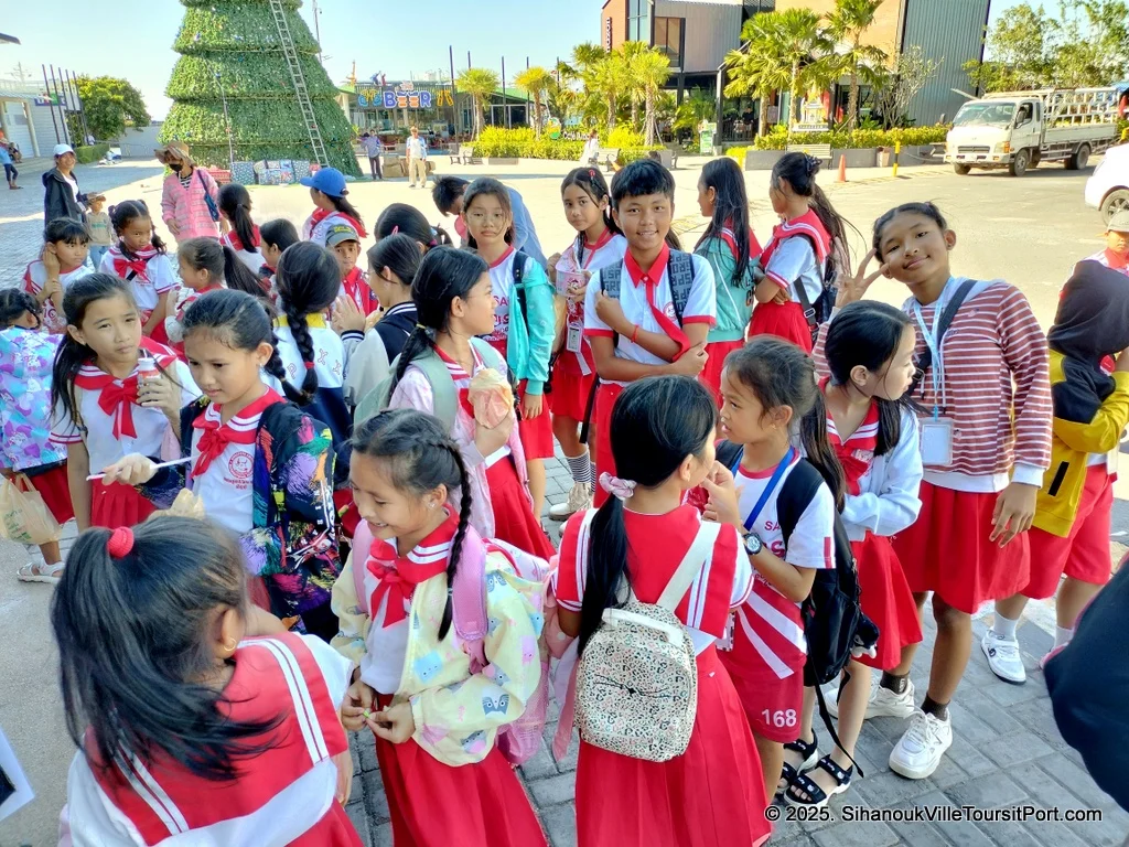 SihanoukVille Tourist Port in Cambodia.  Ferry to the Cambodian Islands.  Koh Rong and Koh Rong Samloem.  Prices and Schedules.