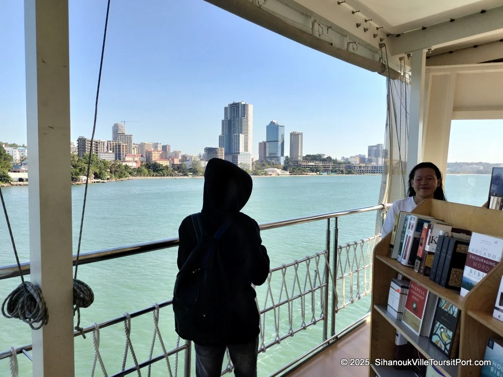 SihanoukVille Tourist Port in Cambodia.  Ferry to the Cambodian Islands.  Koh Rong and Koh Rong Samloem.  Prices and Schedules.