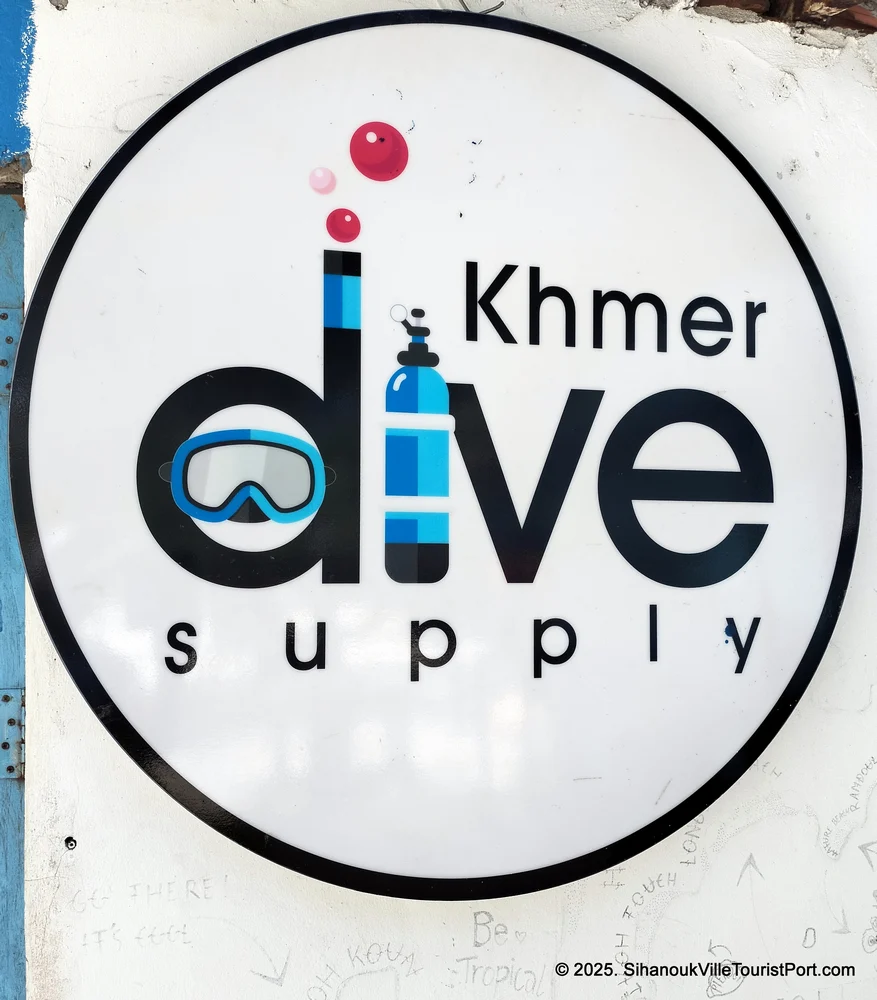 khmer dive supply on Koh Rong Island in Cambodia.