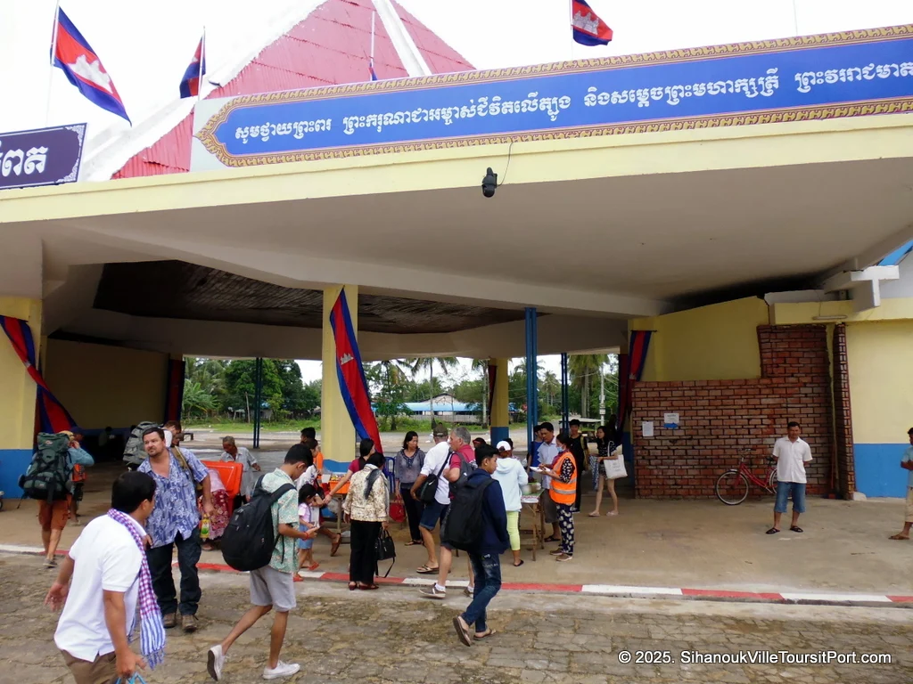 SihanoukVille Tourist Port in Cambodia. Ferry to the Cambodian Islands. Koh Rong and Koh Rong Samloem. Prices and Schedules.