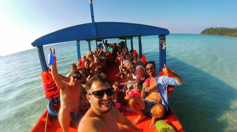Adventure Adam boat trips on Koh Rong island in SihanoukVille, Cambodia