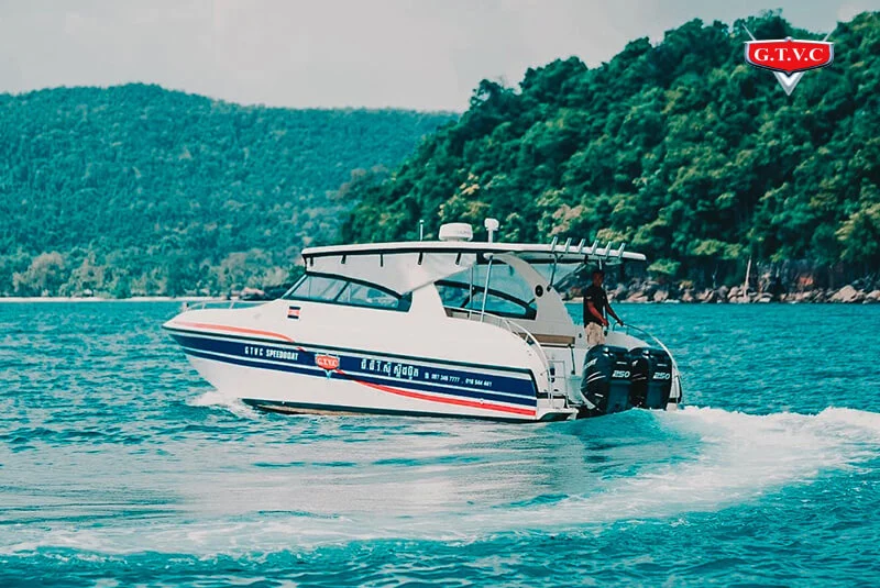 G.V.T.C. Ferry at the SihanoukVille Tourist Port.
