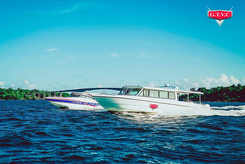 G.V.T.C. Ferry at the SihanoukVille Tourist Port.