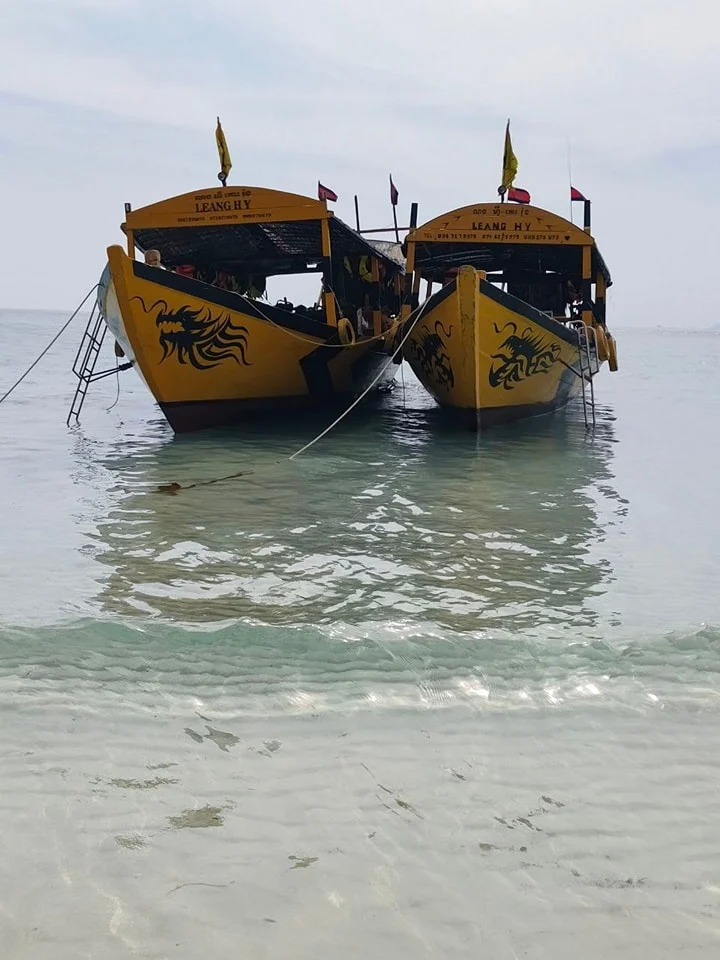 Leang Hy Boat Tours on Koh Rong Island in Cambodia.