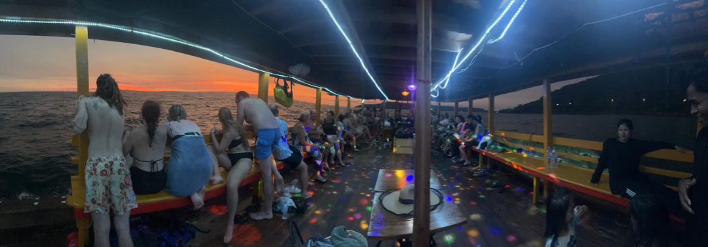 Three Brothers boat trip on Koh Rong Island in Cambodia