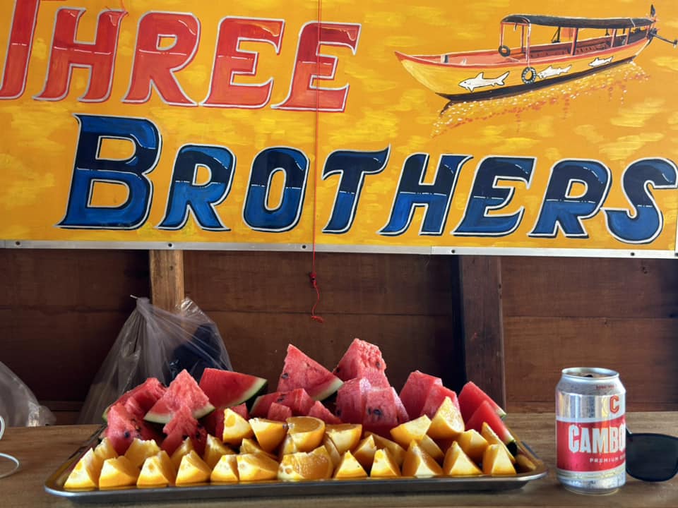 Three Brothers boat trip on Koh Rong Island in Cambodia