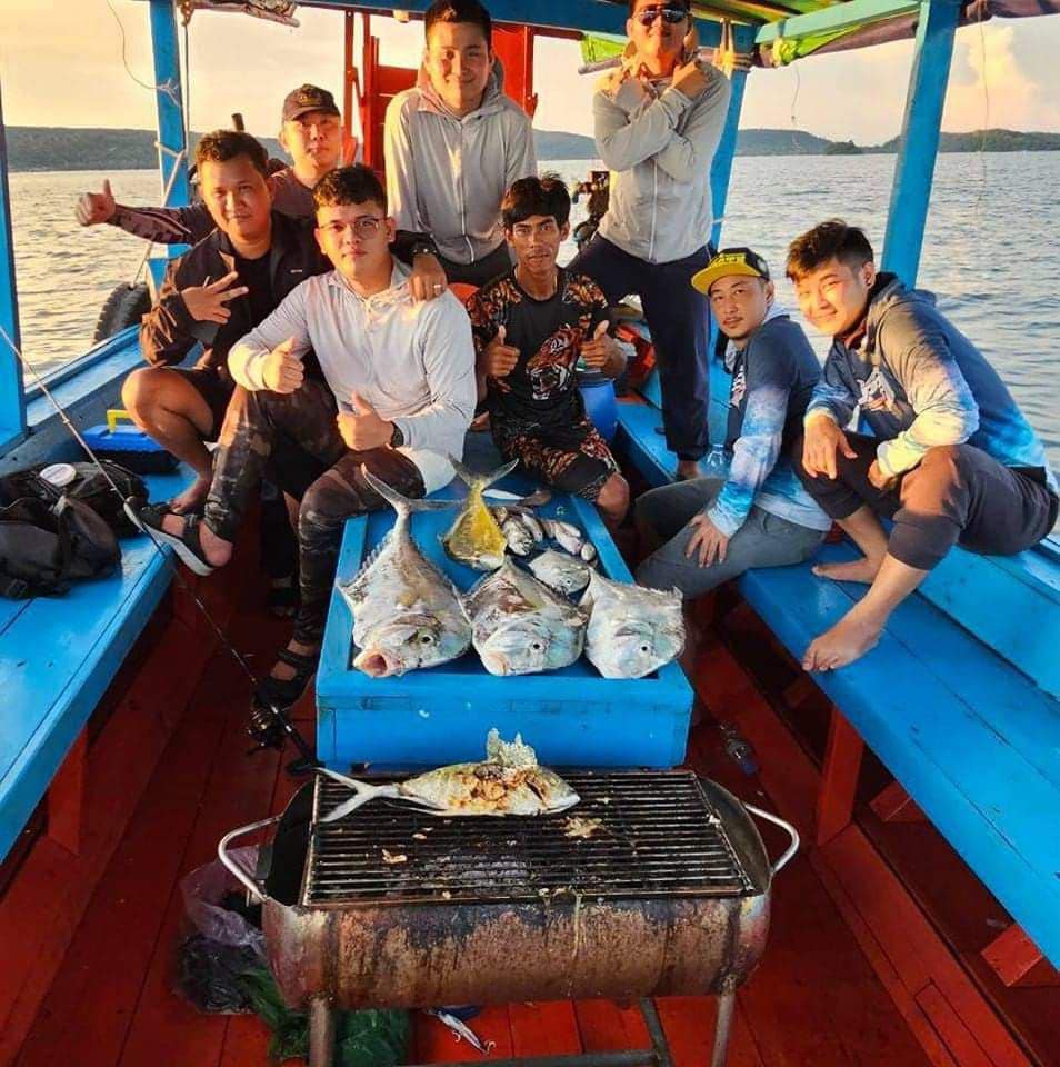 Three Brothers boat trip on Koh Rong Island in Cambodia