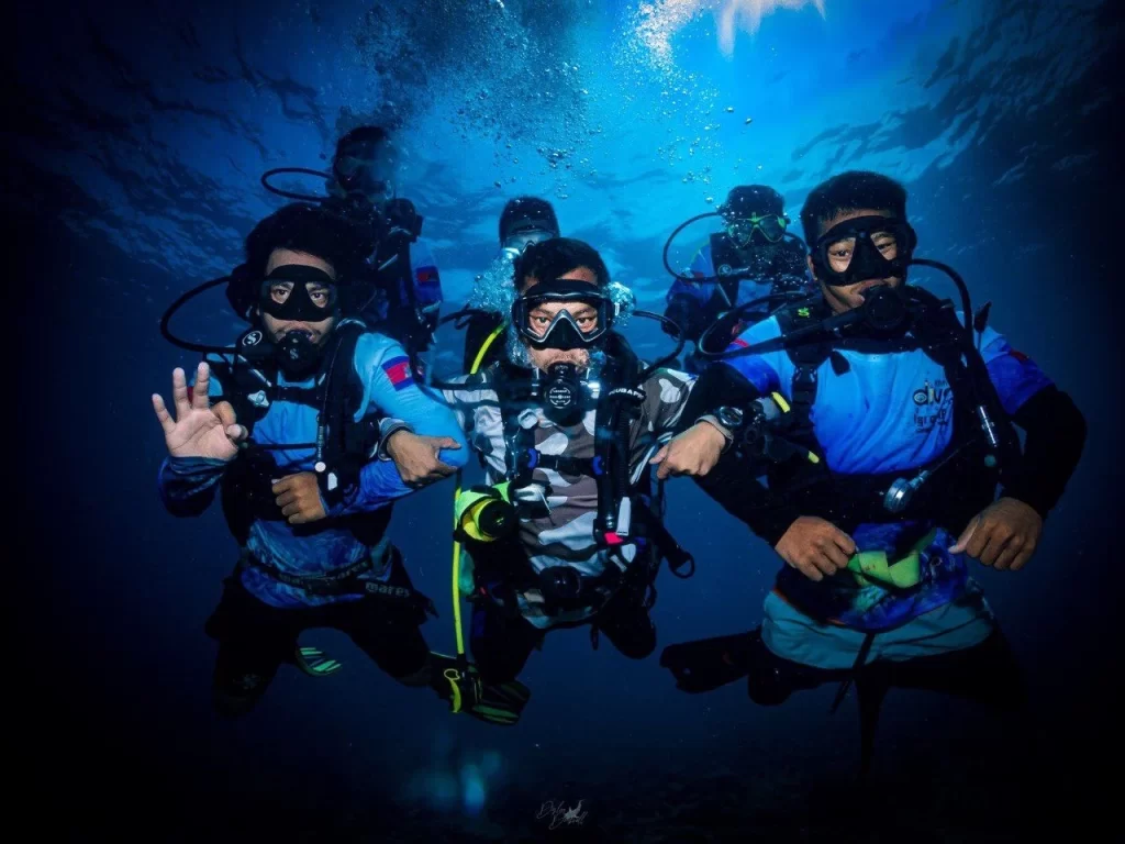 Khmer Dive Group on Koh Rong Island in SihanoukVille, Cambodia