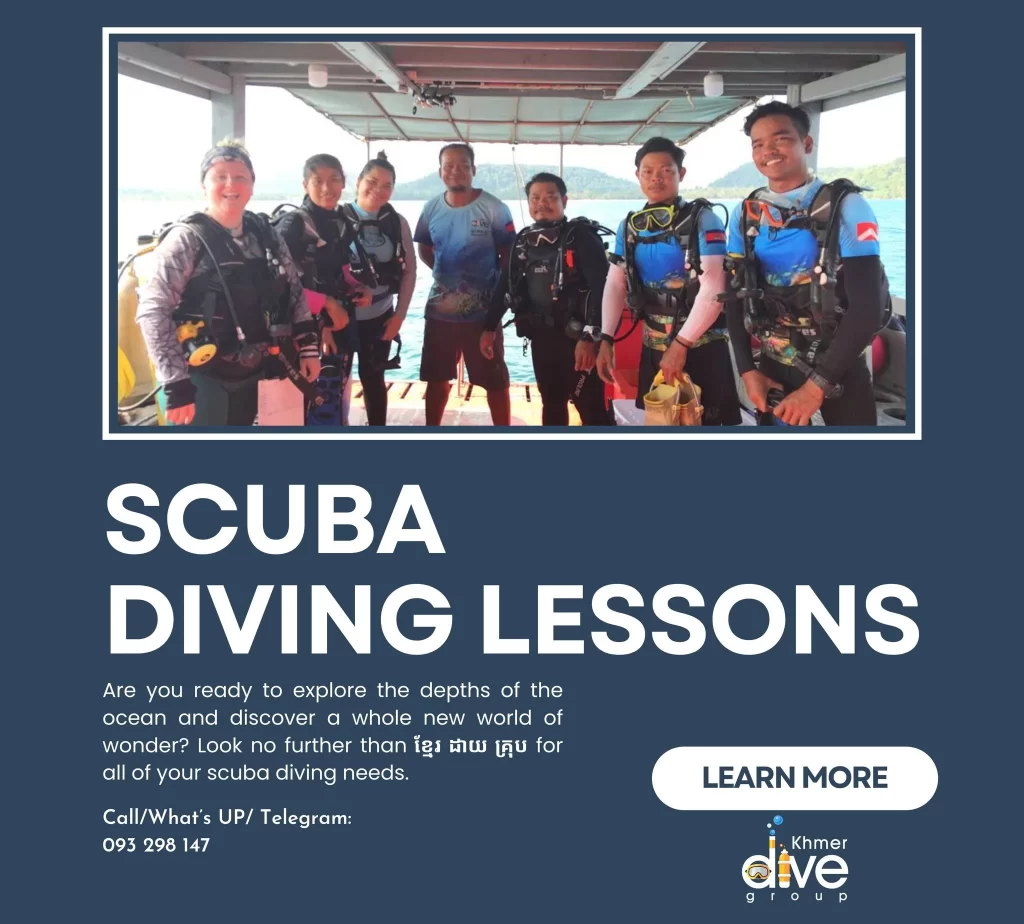 Khmer Dive Group on Koh Rong Island in SihanoukVille, Cambodia