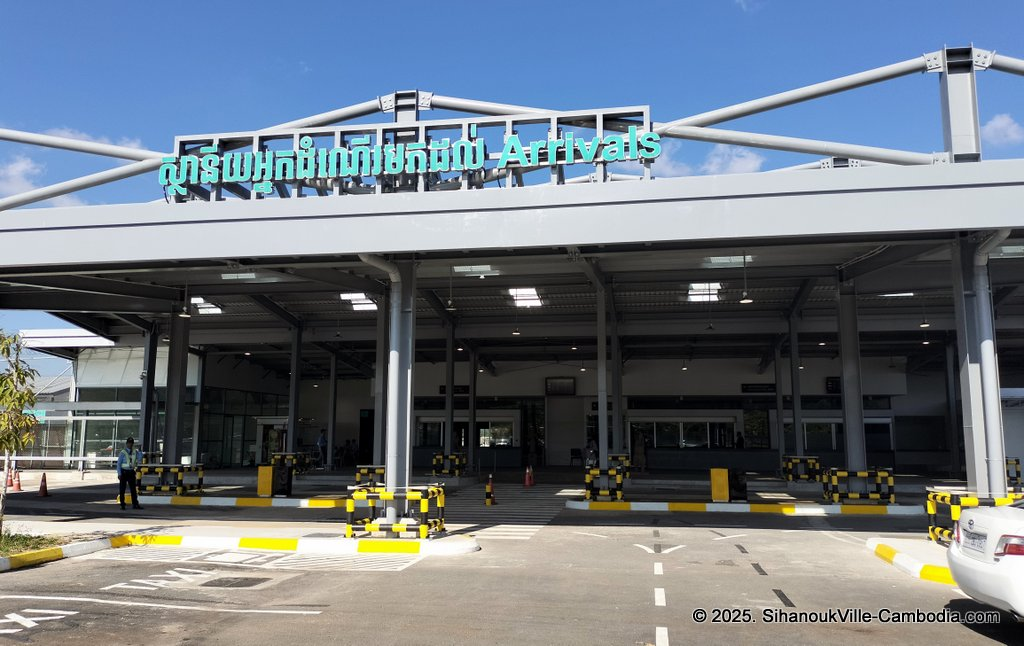 SihanoukVille Airport to the SihanoukVille Tourist Port in Cambodia