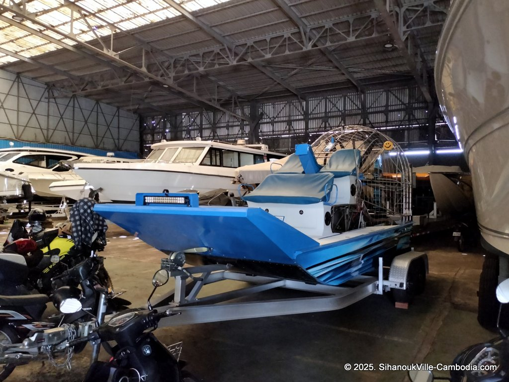 parking at the SihanoukVille Tourist Port