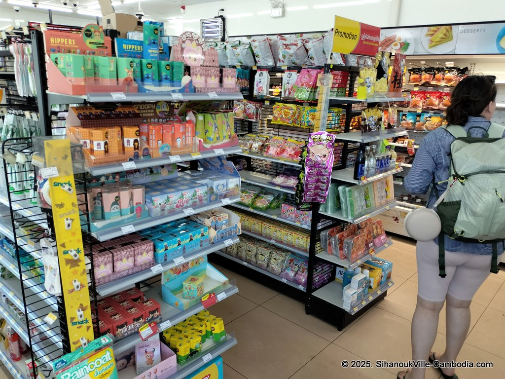 7-eleven at the sihanoukville tourist port