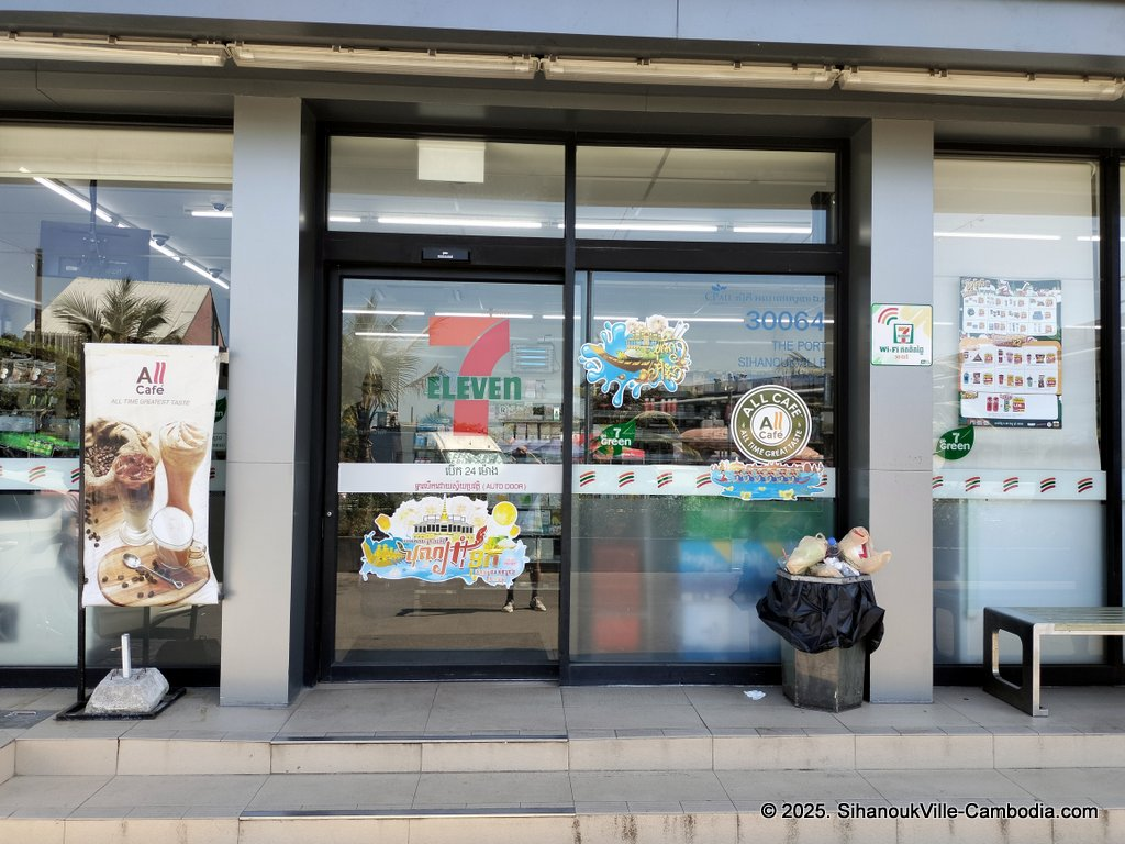 7-eleven at the sihanoukville tourist port
