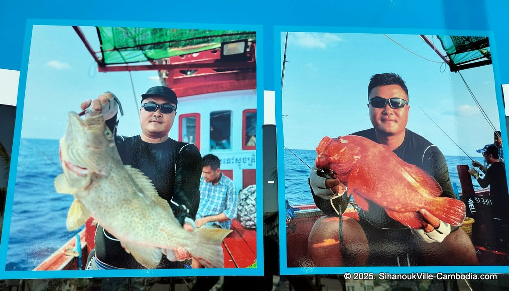 Sea Hunter Cambodia Fishing and scuba and fishing trips store at the SihanoukVille Tourist Port