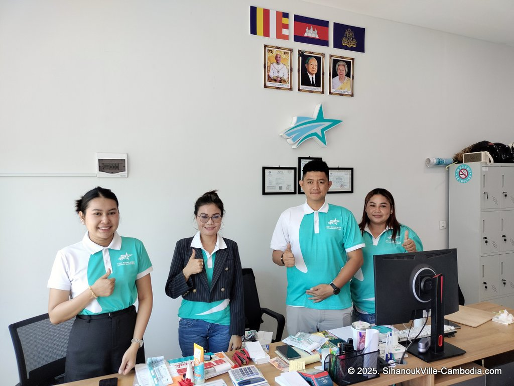 Koh Rong Star Express Ferry at the SihanoukVille Tourist Port in Cambodia