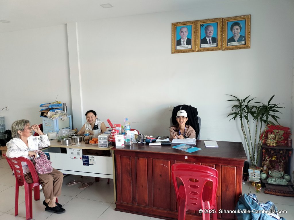 Romny Tour express ferry at the SihanoukVille Tourist Port