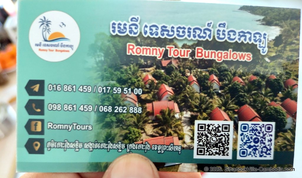 Romny Tour express ferry at the SihanoukVille Tourist Port