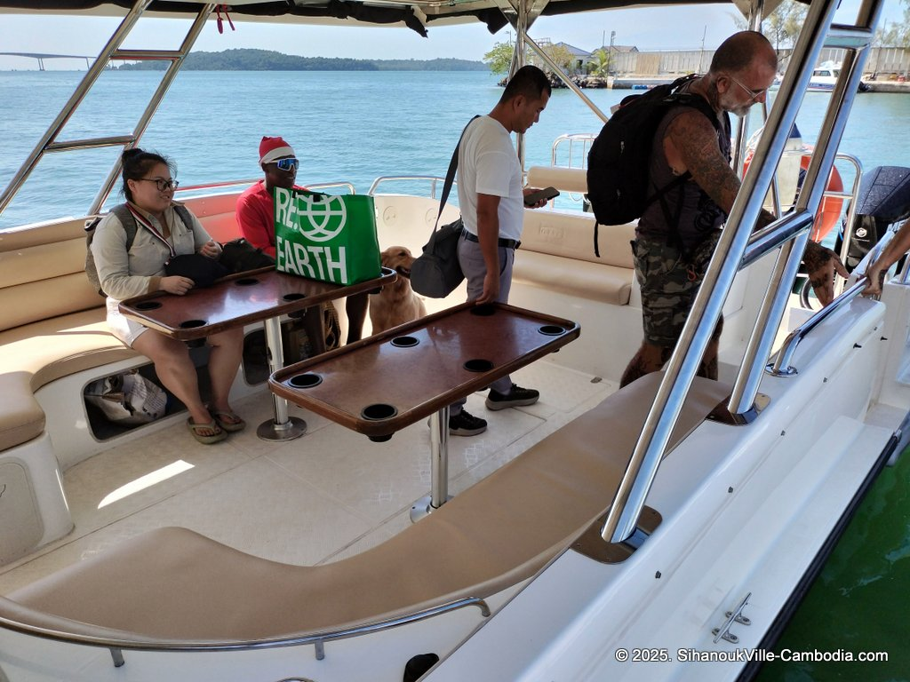 SihanoukVille Tourist Port in Cambodia. Ferry to the Cambodian Islands. Koh Rong and Koh Rong Samloem. Prices and Schedules.