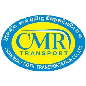 CMR Chan Moly Roth Transport bus at the SihanoukVille Tourist Port.