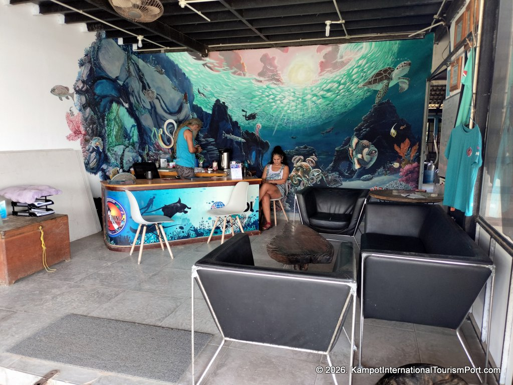 koh rong dive center on Koh Rong Samloem Island in Cambodia. Also on Koh Rong Island.