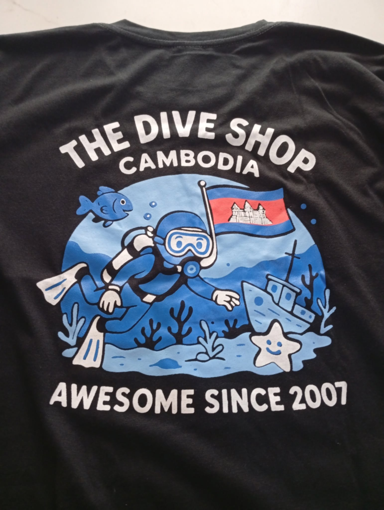 The Dive Shop Cambodia on Koh Rong Samloem Island in Cambodia.