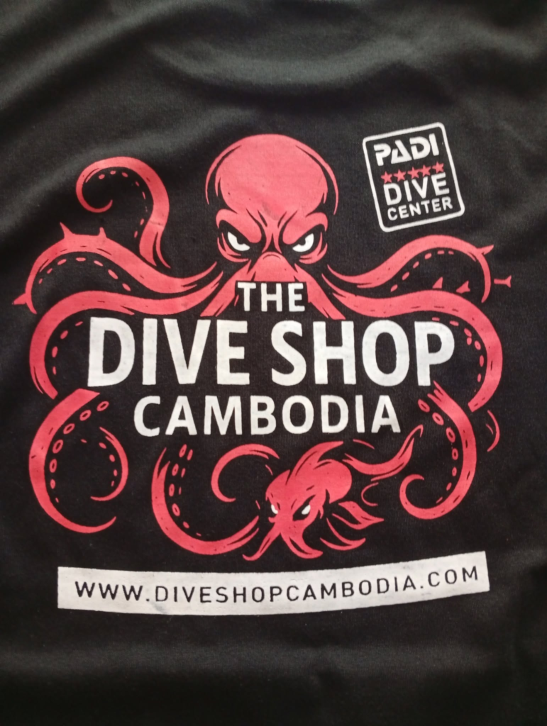 The Dive Shop Cambodia on Koh Rong Samloem Island in Cambodia.